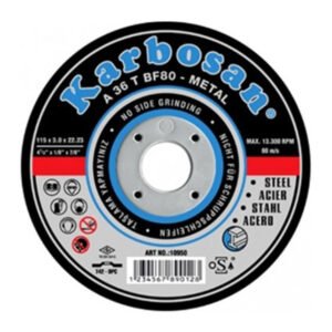 Karbosan 180x3mm Metal Kesme Taşı